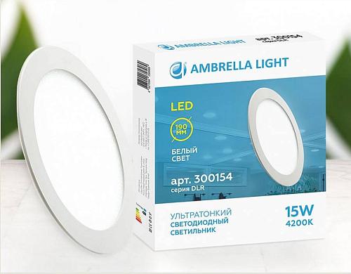 Встраиваемый светильник Ambrella DLR 300154