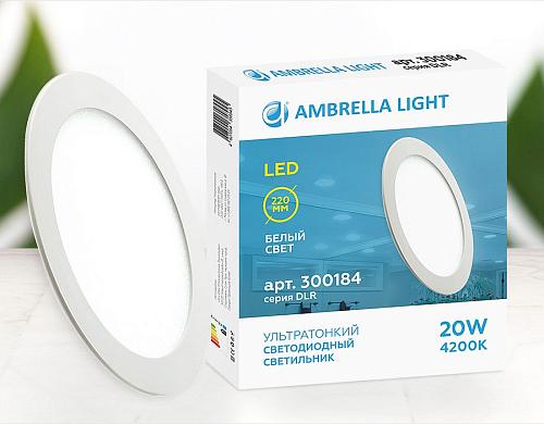 Встраиваемый светильник Ambrella DLR 300184