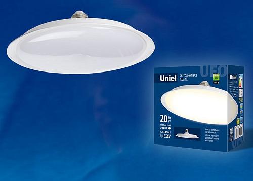 Лампа светодиодная Uniel  E27 20Вт 3000K UL-00004570