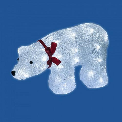 Зверь световой Uniel Белый медведь 7954