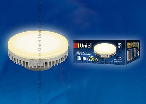 Лампа светодиодная Uniel LED-GX70 GX70 10Вт 2700K 07165
