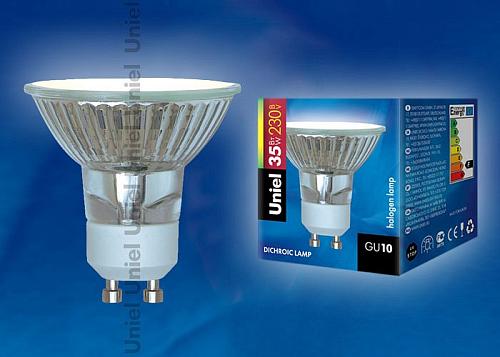 Лампа галогеновая Uniel  GU10 35Вт K 1509