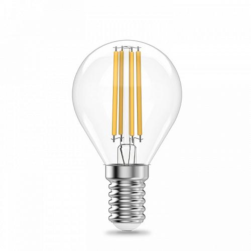 Лампа светодиодная Gauss Filament Elementary E14 12Вт 4100K 52122