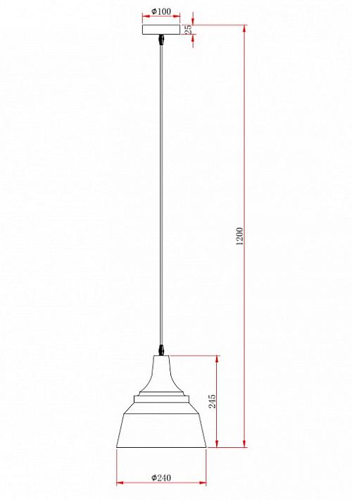 Подвесной светильник Escada Aries 1102/1S