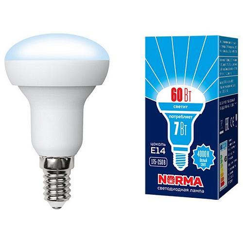 Лампа светодиодная Volpe R50 E14 7Вт 4000K UL-00003844