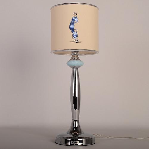 Настольная лампа декоративная Manne TL.7737-1BL TL.7737-1BL (дама с ребенком) настольная лампа 1л