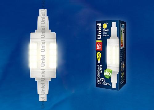 Лампа светодиодная Uniel LED-J78 R7s 6Вт 3000K UL-00001554