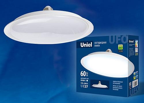 Лампа светодиодная Uniel  E27 60Вт 6500K UL-00004578