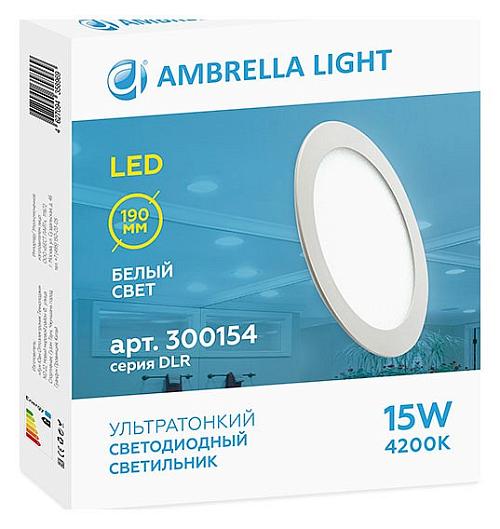 Встраиваемый светильник Ambrella DLR 300154