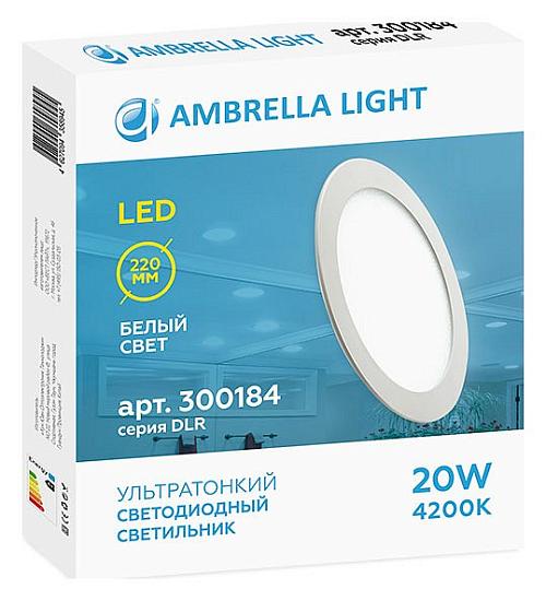 Встраиваемый светильник Ambrella DLR 300184